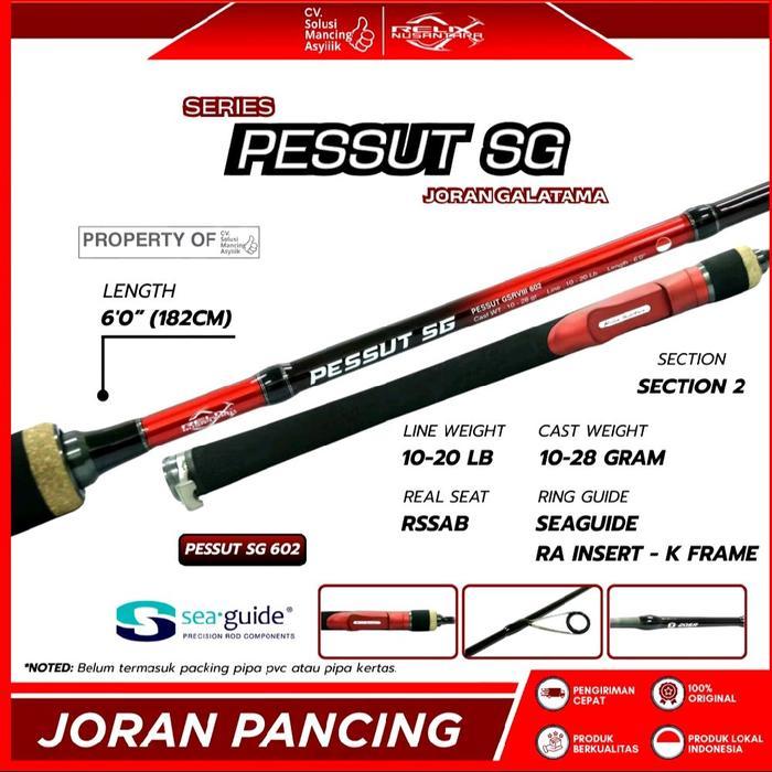 Joran relix nusantara pessut SG 180cm terbaru
