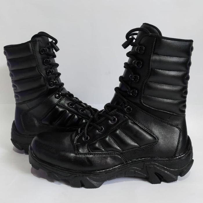 SEPATU PDL PASKHAS BAHAN KULIT SEPATU PDL DINAS LAPANGAN TNI POLRI SECURITY SATPAM SEPATU