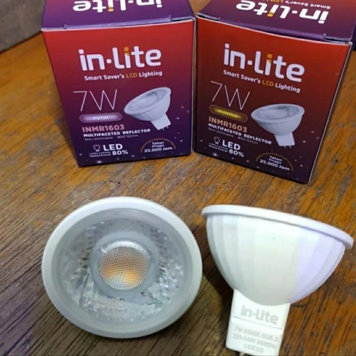"New" LAMPU MR16 3 5 7 WATT INLITE 220V 3000K 4000K 6500K