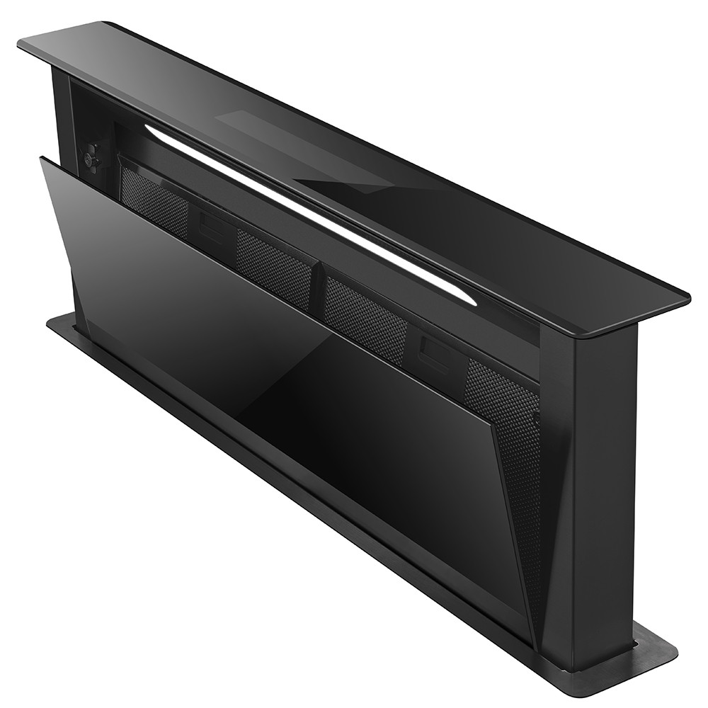 Range Hood,New Glass Stainless Steel,Kitchen Vent Hood,Downdraft Design,Cooker Hood,Latest Arrival