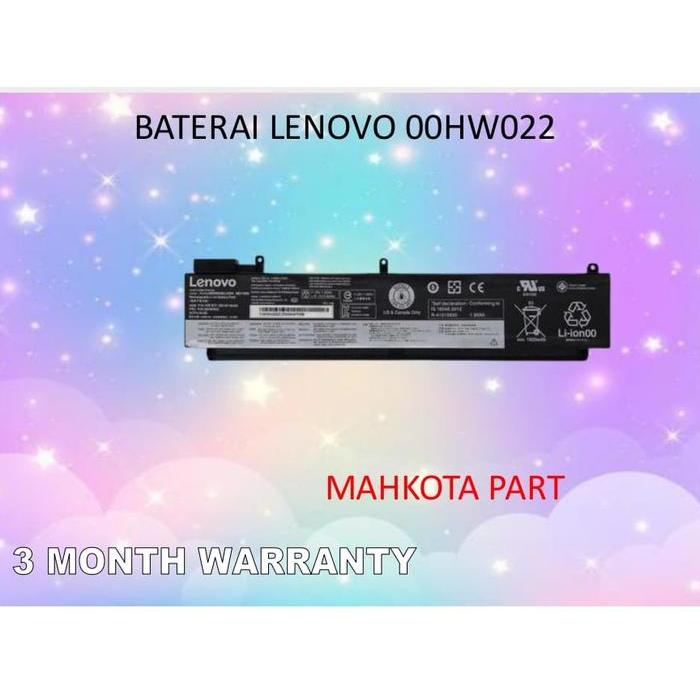 Baterai ThinkPad T470S T460S Series/ 00HW022 00HW023