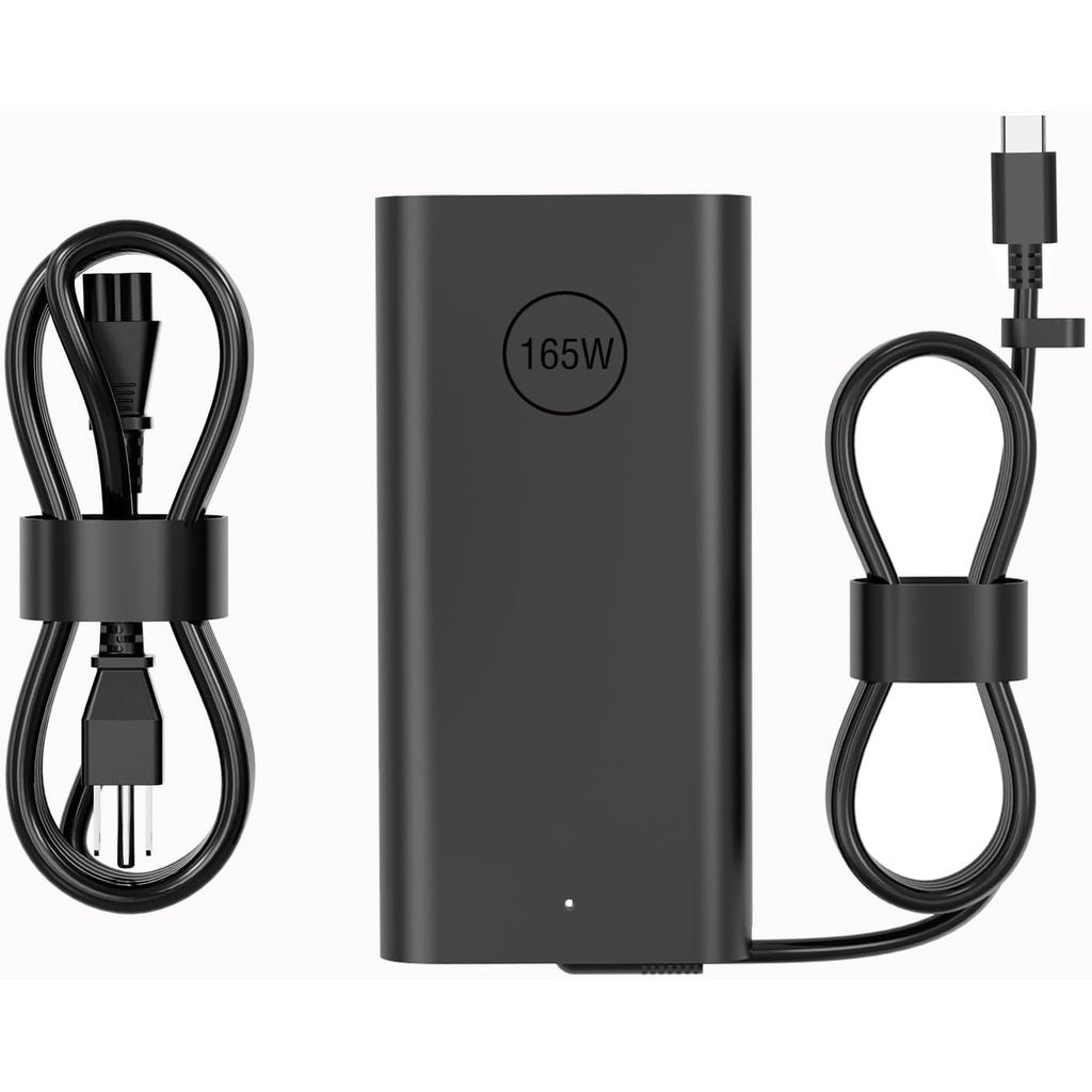 165W USB/Type C Laptop Power Adapter Charger For Dell Precision5680 5690 3581 XPS17 15 9730 9720 Pro