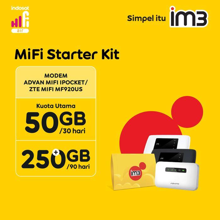 Indosat MiFi: Mobile WiFi + SIM Card IM3