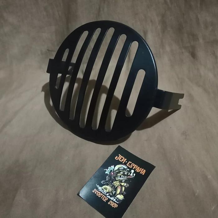 Cover Grill Lamp Kawasaki W175 / Aksesiris Tutup Lampu W175