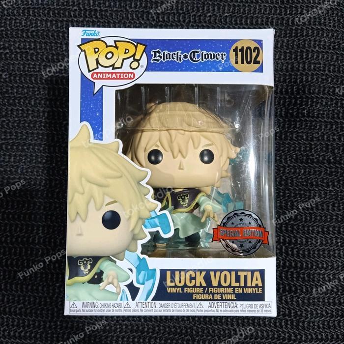 HOT SALE FUNKO POP BLACK CLOVER : LUCK VOLTIA TERMURAH