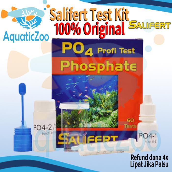 Salifert Phosphate Test Kit PO4 Test Pengukur Parameter Air Laut Reef