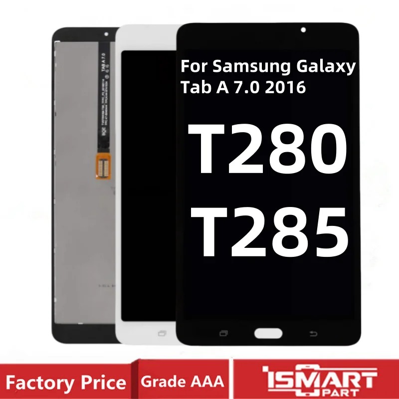 For Samsung Galaxy Tab A 7.0 2016 T280 T285 LCD SM-T280 SM-T285 Screen Touch Display Digitizer