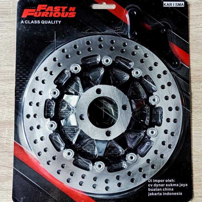 Piringan Cakram Lebar Disc Brake Jumbo Depan 300Mm 260Mm Plus Breket Fast N Furious