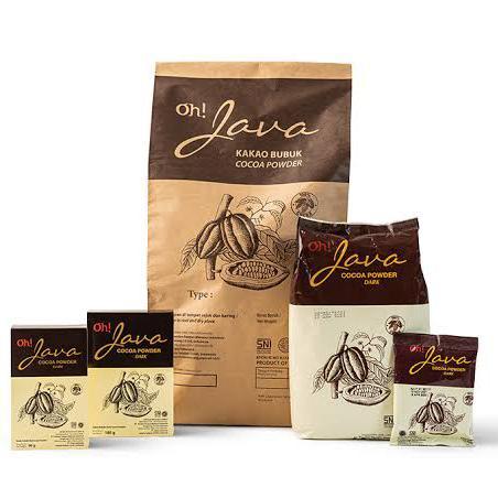 OH JAVA DARK CHOCOLATE CLASSIC CHOCOLATE COCOA POWDER BUBUK COKLAT KAKAO MURNI PREMIUM OH JAVA