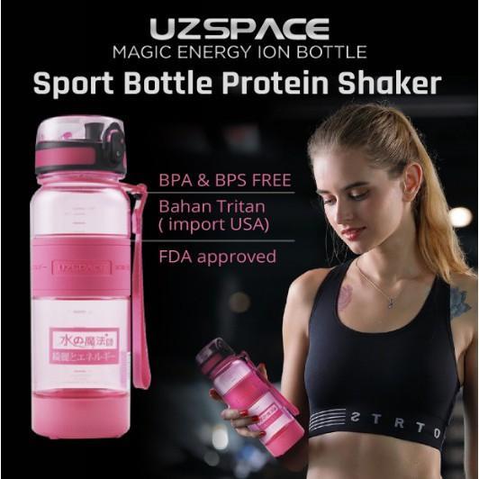 Uzspace Magic Energy Ion Bottle 1000 Ml - Botol Minuman Kesehatan