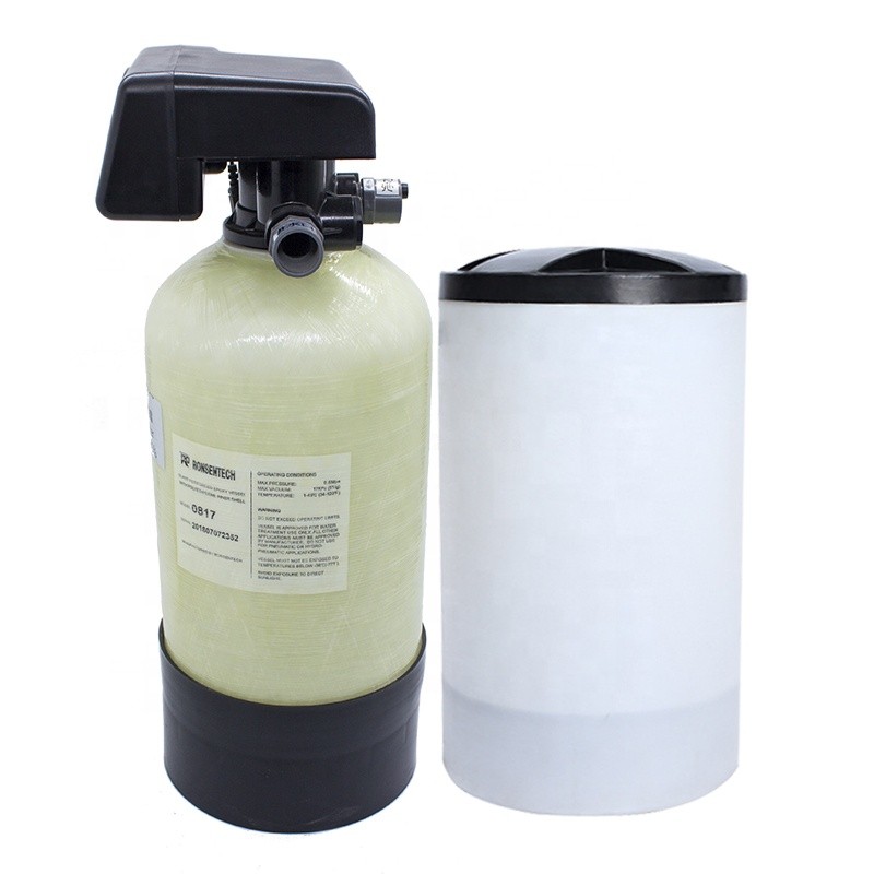 Small Household Water Softener with Cover and Automatic Softener Control Valve Water Softener for