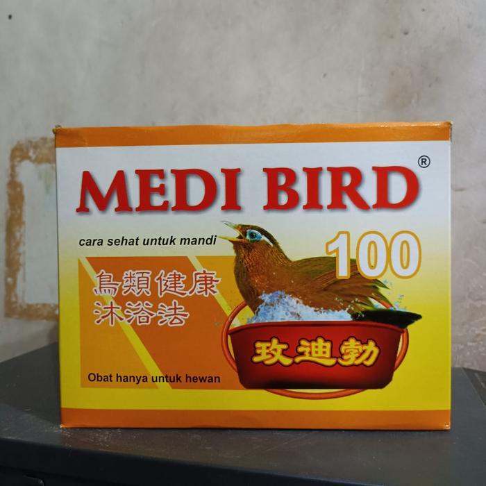 GROSIR SAMPO MEDI BIRD 100ML 1DUS ISI 12 BOTOL SAMPO BURUNG HERBAL MURAI CENDET C IJO KENARI