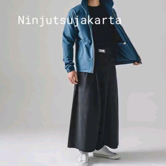Celana Hakama Celana Samurai Aikido Kendo Kenjutsu Cosplay
