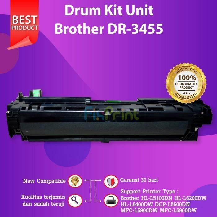 IMAGING DRUM UNIT TONER COMPATIBLE DR3455 DR-3455 MFC-L5900DW