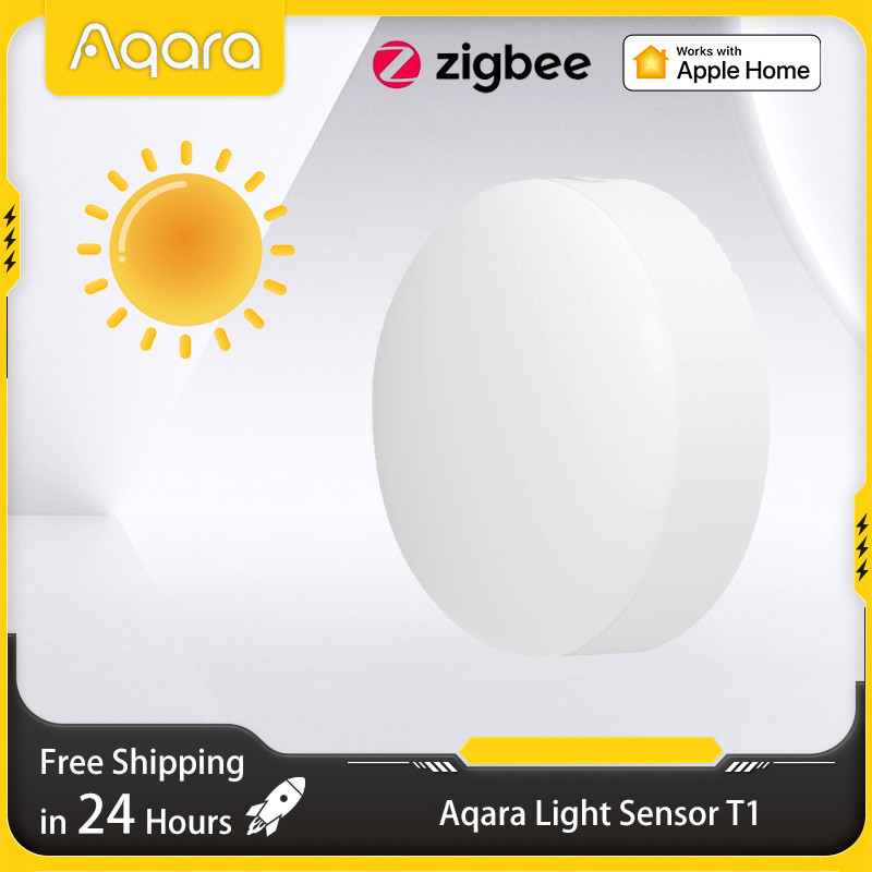 Aqara Light Sensor T1 Zigbee 3.0 Smart Home Light Detector Brightness Sensor Smart Induction Light