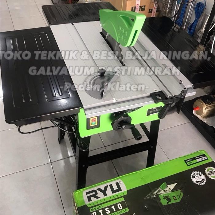 Table Saw 10” RYU TEKIRO RTS10 Tablesaw RTS 10 Gergaji Listrik Mesin Meja Potong 10inch - Tanpa Bubb