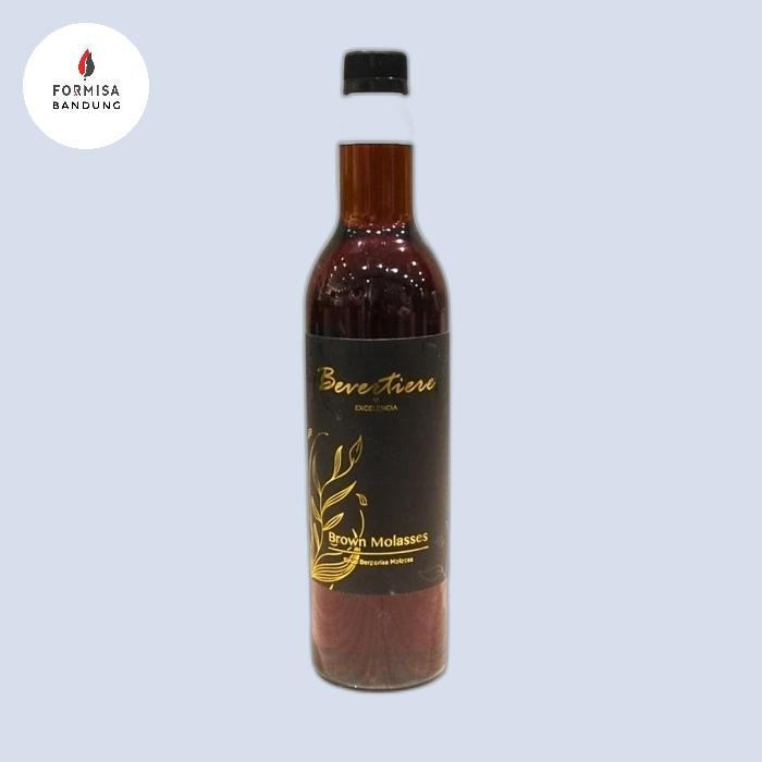 Bevertiere Black Label Brown Molasses 750ml Sirup Rum 0% Halal Formisa