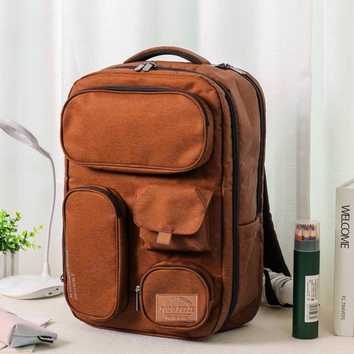 DISKON POLO FELIX - Tas Pakaian Ransel Travel Tas Koper Tech Traveler