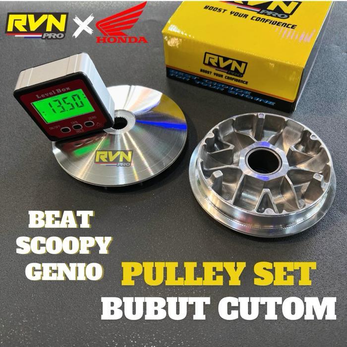Ready RUMAH ROLLER BEAT FI ESP RACING BUBUT PULLEY BEAT FI RUMAH ROLLER SCOOPY RACING GENIO ESP