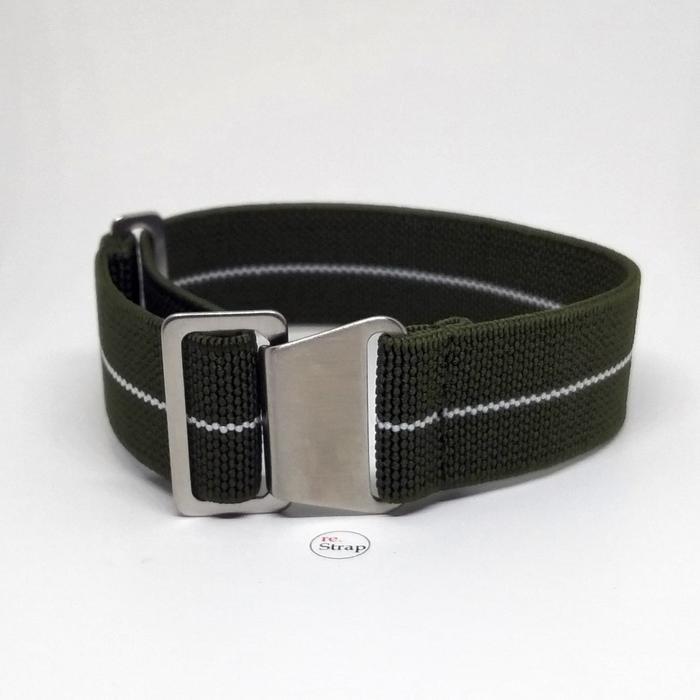 Ready Tali Jam MN Strap Nato - Green White Centerline Mn-05