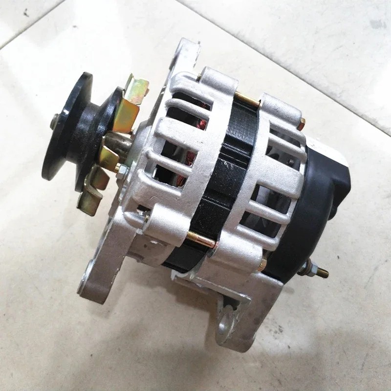 . Ac Permanent Magnet Brushless High Power Generator Brushless Alternator Pulley Permanent Magnet