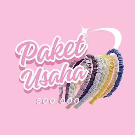 Paket Usaha 500Ribu Aksesoris Jepit Dompet Alat Tulis Alat Kosmetik Tas Bondu Anak Komplit Bebas
