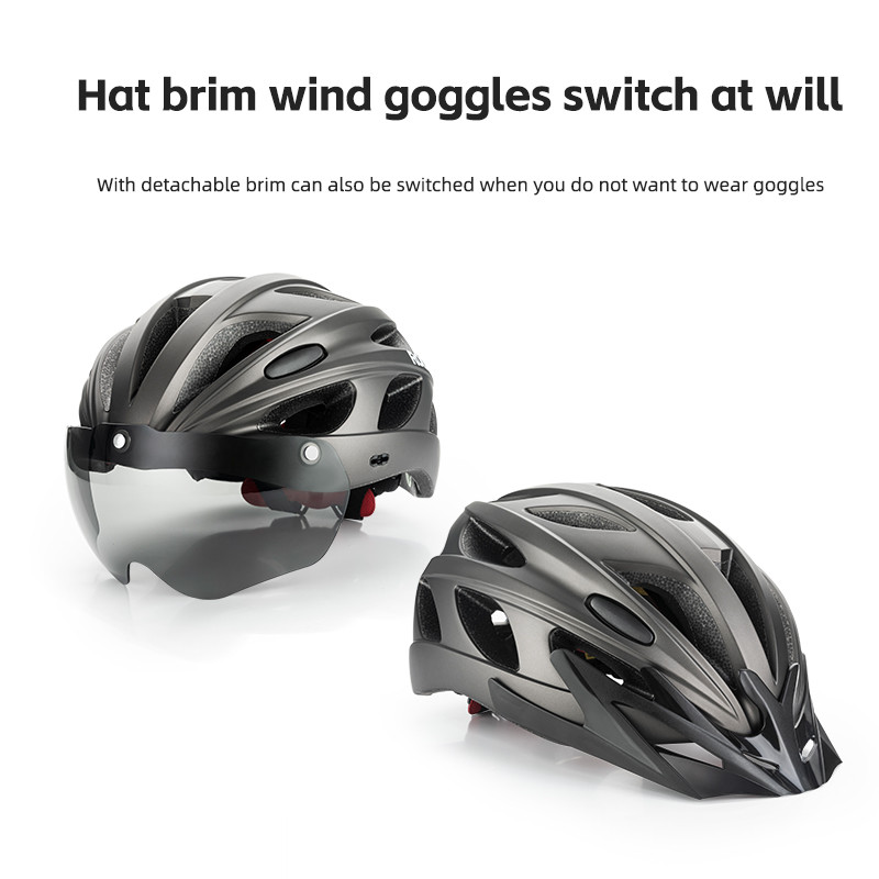 ROCKBROS Bicycle Helmet Integrally-molded Bike Helmet Motor Electric Scooter Commute Helmet