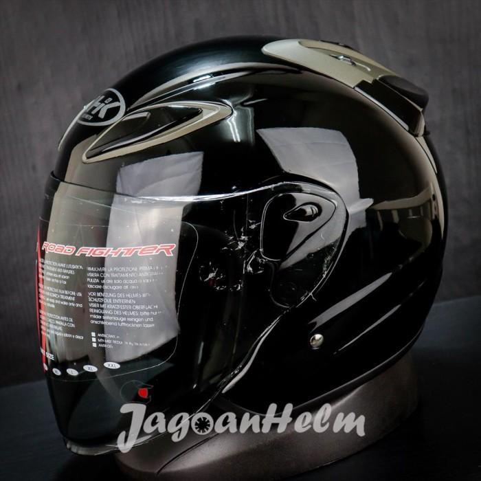 Helm Nhk R6 Solid-S Single Visor R-6 Helmet Motorcycle
