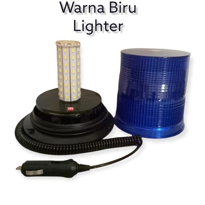 Bardolf Lampu Rotary Magnet Wl27 12-48V Warna Biru Led Wl 27 Blue