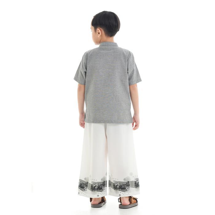 Rabbani - Sarung Celana Anak Bani Batuta Sarcel Saddam - 100 Putih, 3-4 Tahun