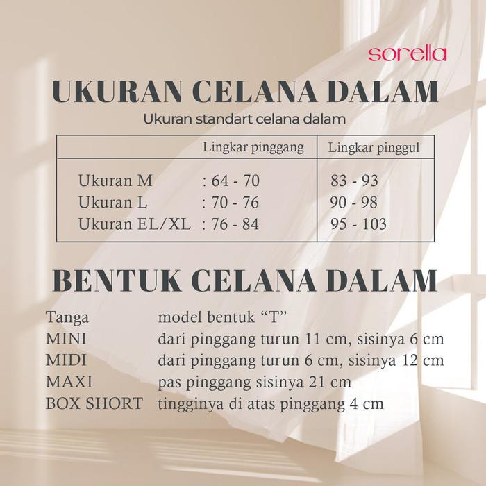 Sorella Panty Aster Lace Midi S24-81436