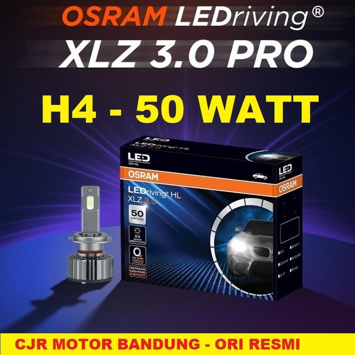Lampu Mobil OSRAM LED HL XLZ 3.0 H4 50 Watt ORI RESMI GARANSI 1 TAHUN