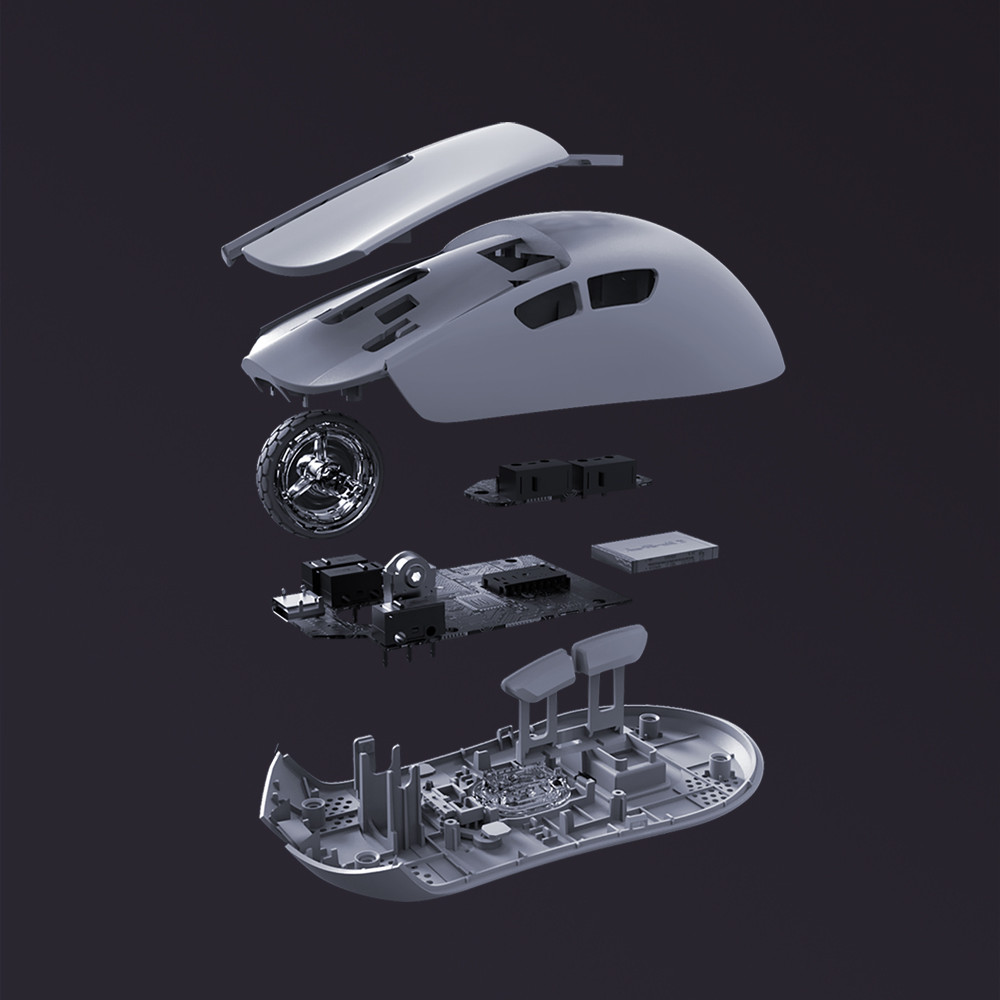 Darmoshark M3s Pro Gaming Mouse Wireless Bluetooth Tri Mode Game Mouse Computer 8K PAM3395 26K DPI