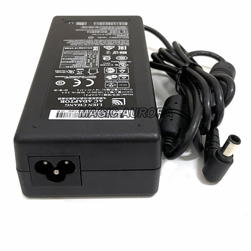 Genuine LCAP31 Power Adapter 19V 7.37A 140W For LG 34-INCH ULTRA WIDE QHD MONITOR 34UM94 34UM95