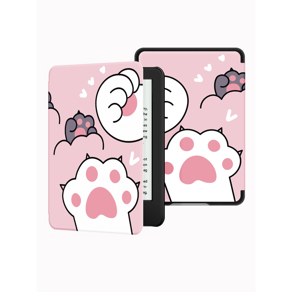 Cute Cat Paw Kindle Case Fits All-New 6" Kindle (11th Generation, 2022 Release)/ Kindle (10th