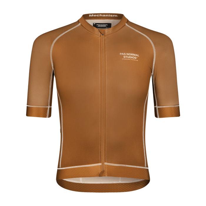 JERSEY SEPEDA PRIA PNS PAS NORMAL STUDIOS Mechanism Jersey SS25 DUSTY BROWN