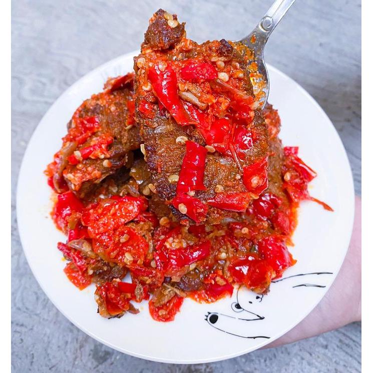 NEW DENDENG SAPI BALADO PADANG