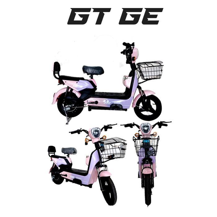 Khusus Ekspedisi Sepeda Listrik Moped Termurah uwinfly GE aneka brand - GT GE 2 PINK