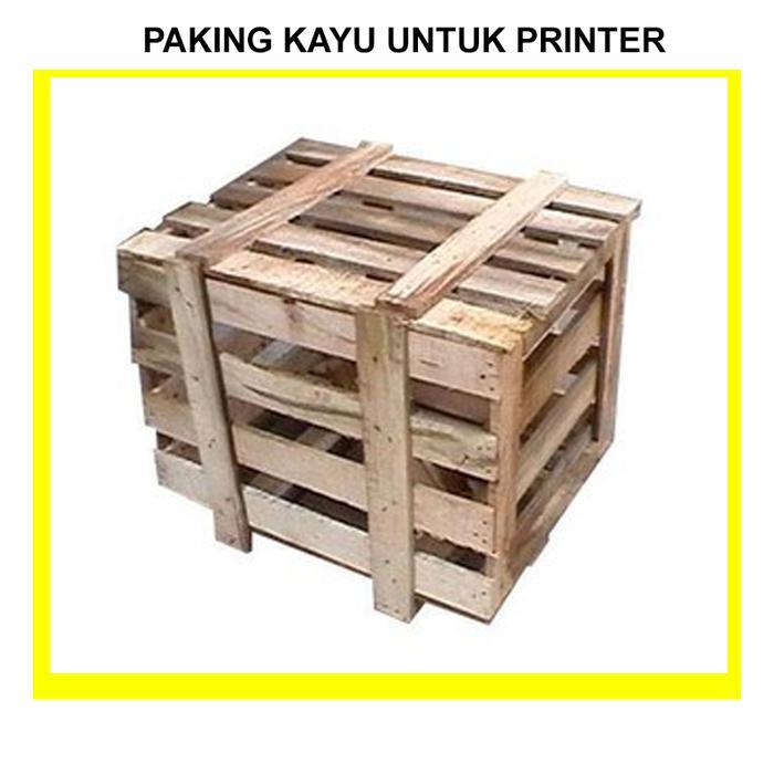 Paking Kayu untuk Pengaman Tambahan Pengiriman Printer dan Laptop - Kayu