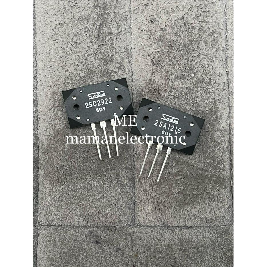 Sanken 5DY 2922/1216 KW2 / Transistor 2SC2922 2SA1216 5DY ORI KW 2