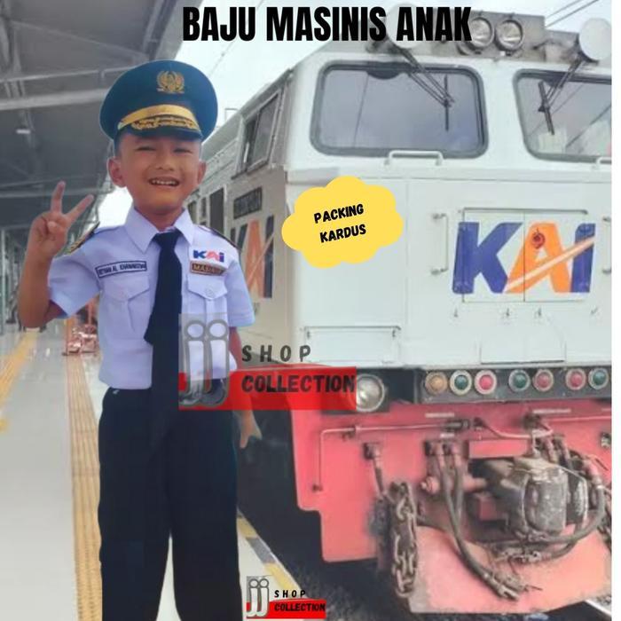 lge BAJU MASINIS ANAK , BAJU LROFESI MASINIS ANAK , BAJU MASINIS ANAK REQUEST NAMA