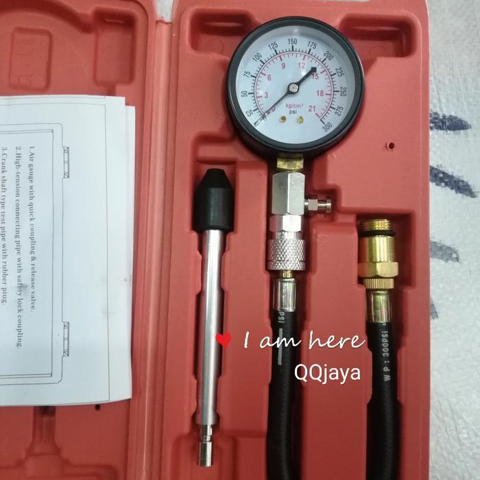 Kompresi tester ukur Alat Ukur Kompresi Mesin Bensin Tipe Tester Tekanan Silinder alat ukur kompresi