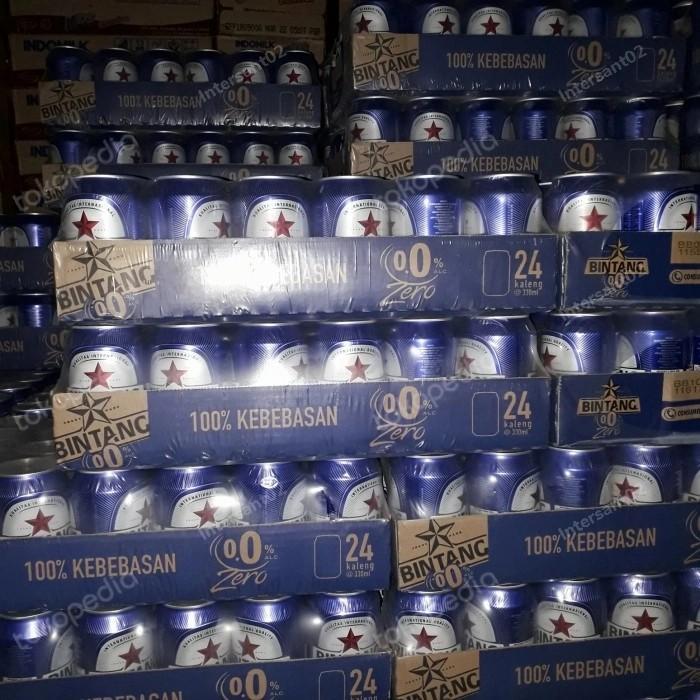 Premium Bintang Zero 330Ml Dalam Kemasan Kaleng Bebas Alkohol Kaleng 320Ml Pengiriman Sameday
