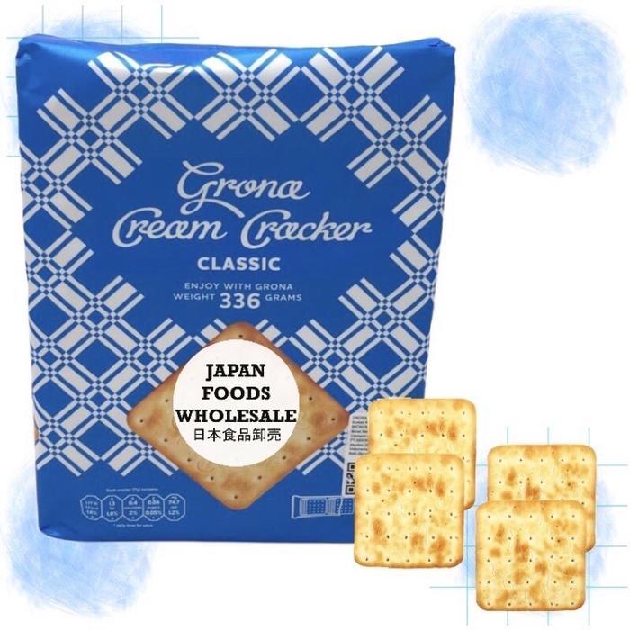 QUALITY Grona Cream Crackers Classic / biskuit impor / cemilan