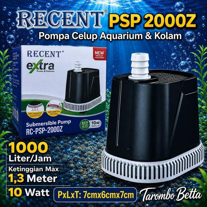 Mesin Pompa Celup PENGUIN ARMADA AM PSP 2000Z 2000 Z Filter Bawah Aquarium Aquascape Air Terjun
