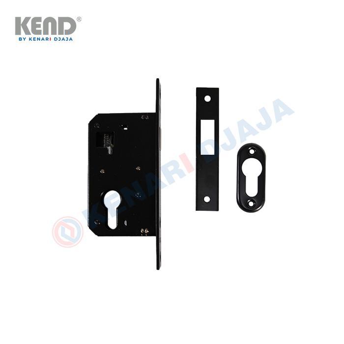 Sliding Lockcase Pintu Badan Kunci Pintu KEND Lockcase K8772-40 Blasted Bl