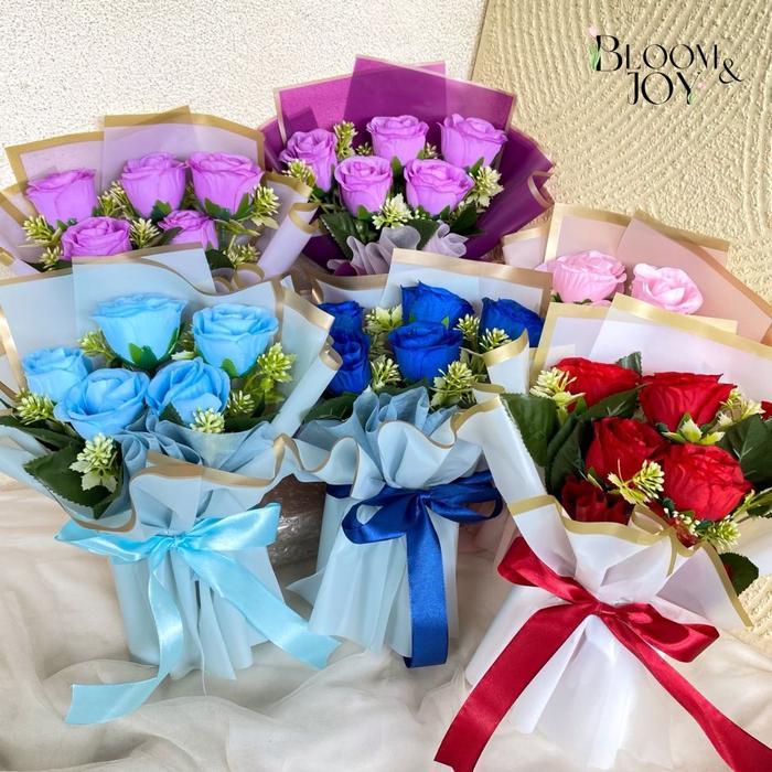 Buket Bunga Mawar Buket Wisuda Buket Flowers Bucket Hadiah Cewek Cowok Graduation Bucket Bunga