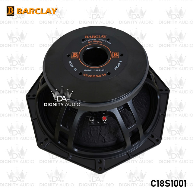 Komponen Speaker 18 Inch BARCLAY C18S1001 | C18S 1001 | C18 S1001 Original