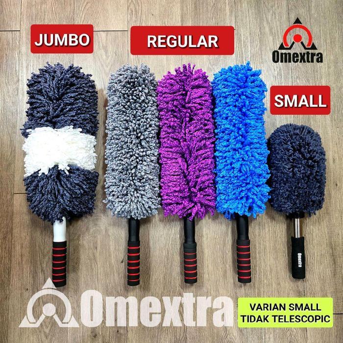 Indomextra CarHome Microfiber Duster Telescopic Kemoceng Microfiber Mobil Kemoceng Jumbo Kemoceng