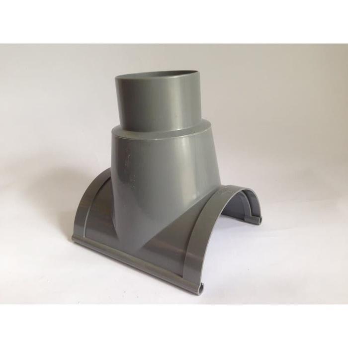 Corong Talang PVC Setengah Lingkaran 6 Inch